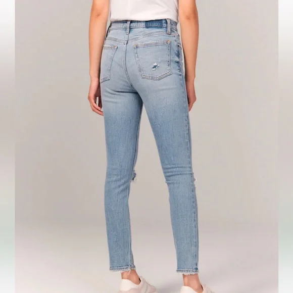 Abercrombie & Fitch high rise jeans 26 LONG - Picture 7 of 7